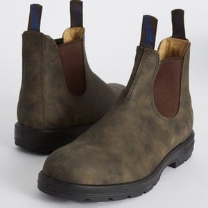 Blundstone waterproof leather winter boots size 8